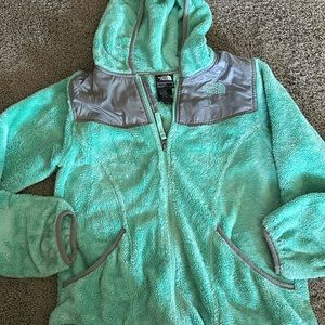 Soft mint green North Face!